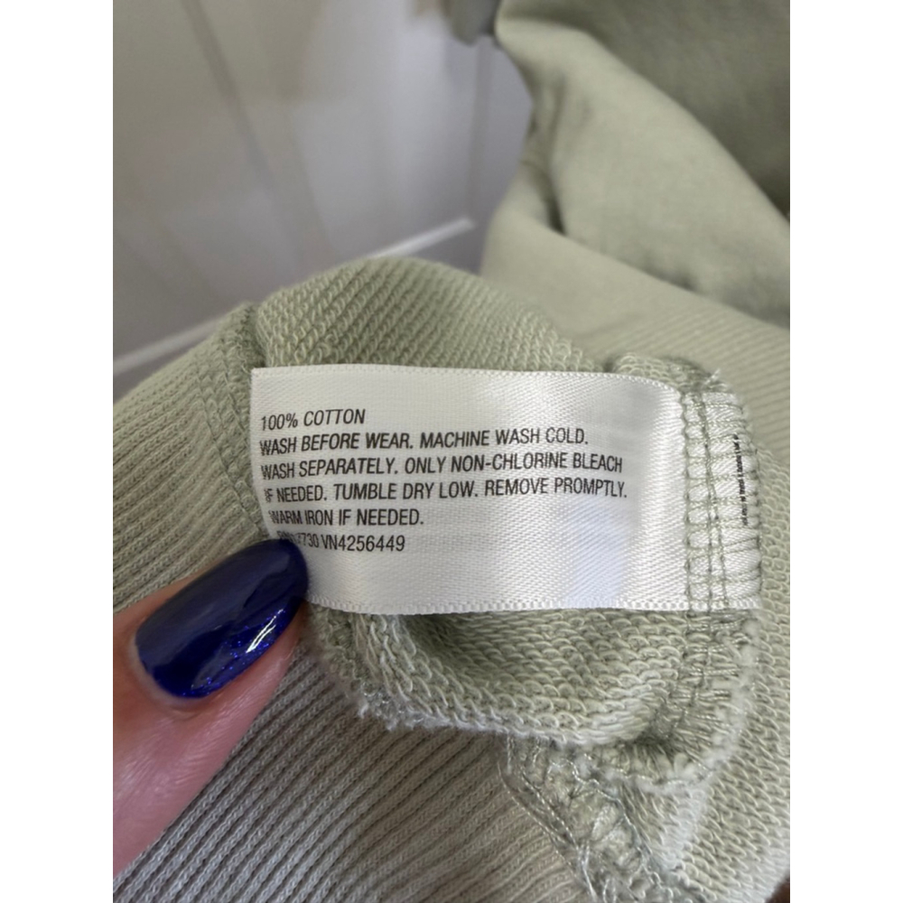 Men’s French Terry Crewneck Pullover Sweatshirt – Goodfellow & Co™-sage -L-NWT - Picture 6 of 6